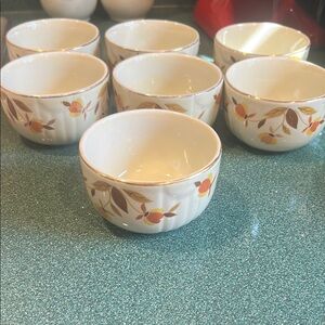 Set of Floral Patterned Bowls